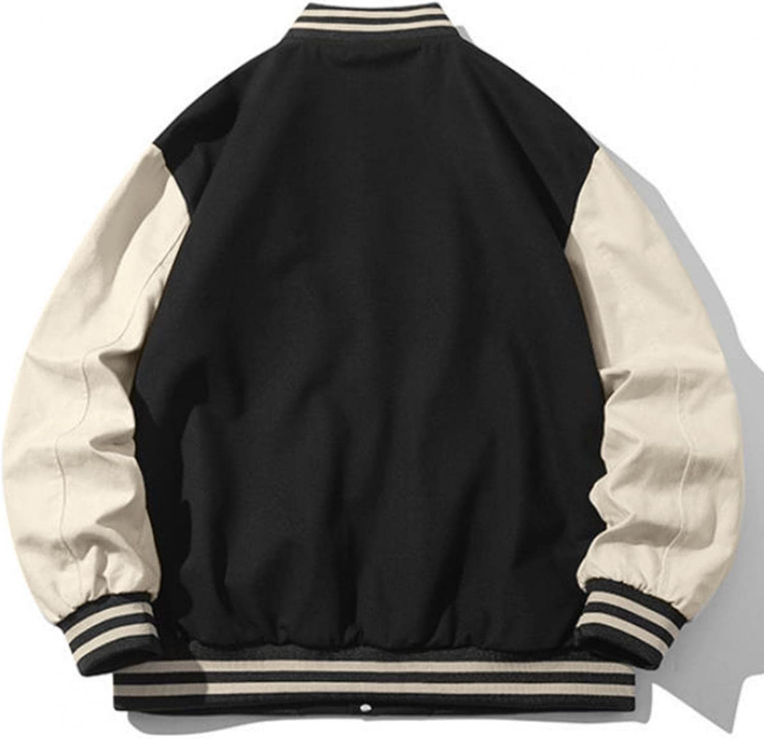QWENTMTNTY Men's Plus Size Baseball Varsity Jackets Big and Tall Fashion Designs Bomber Jackets Casual Winter Windproof Windbreaker