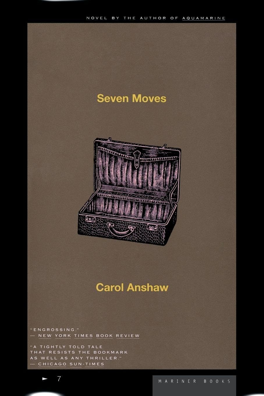 Seven Moves: A Tightly Told Women's Literary Mystery – A Therapist's Search for Her Vanished Lover in Morocco [Paperback] Anshaw, Carol