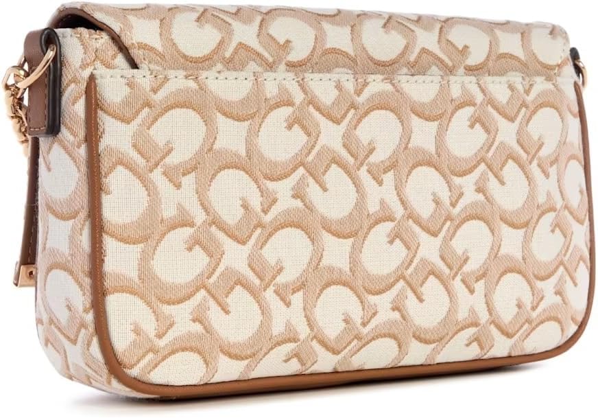 GUESS Factory Women's Marva Jacquard Logo Crossbody - Image 3