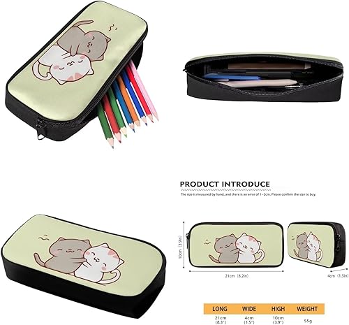 Miniatura 5 de Juego de mochila Kawaii para parejas y gatos, para niñas, bolsa de libros de moda para cuadernos, botellas para laptop, lonchera reutilizable con