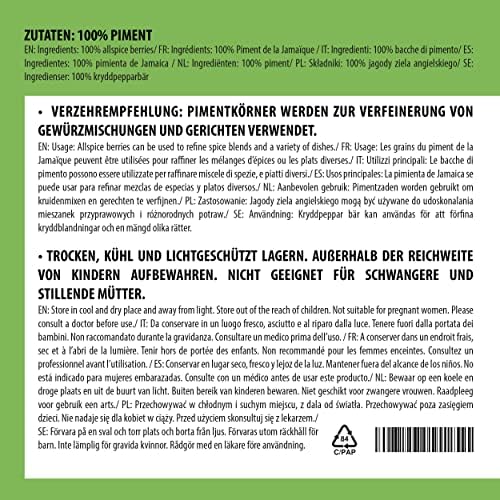 Ziele angielskie (250g), ziarna zieli ziemnej w 100% naturalne, bez dodatków, wegańskie, nasiona zieli