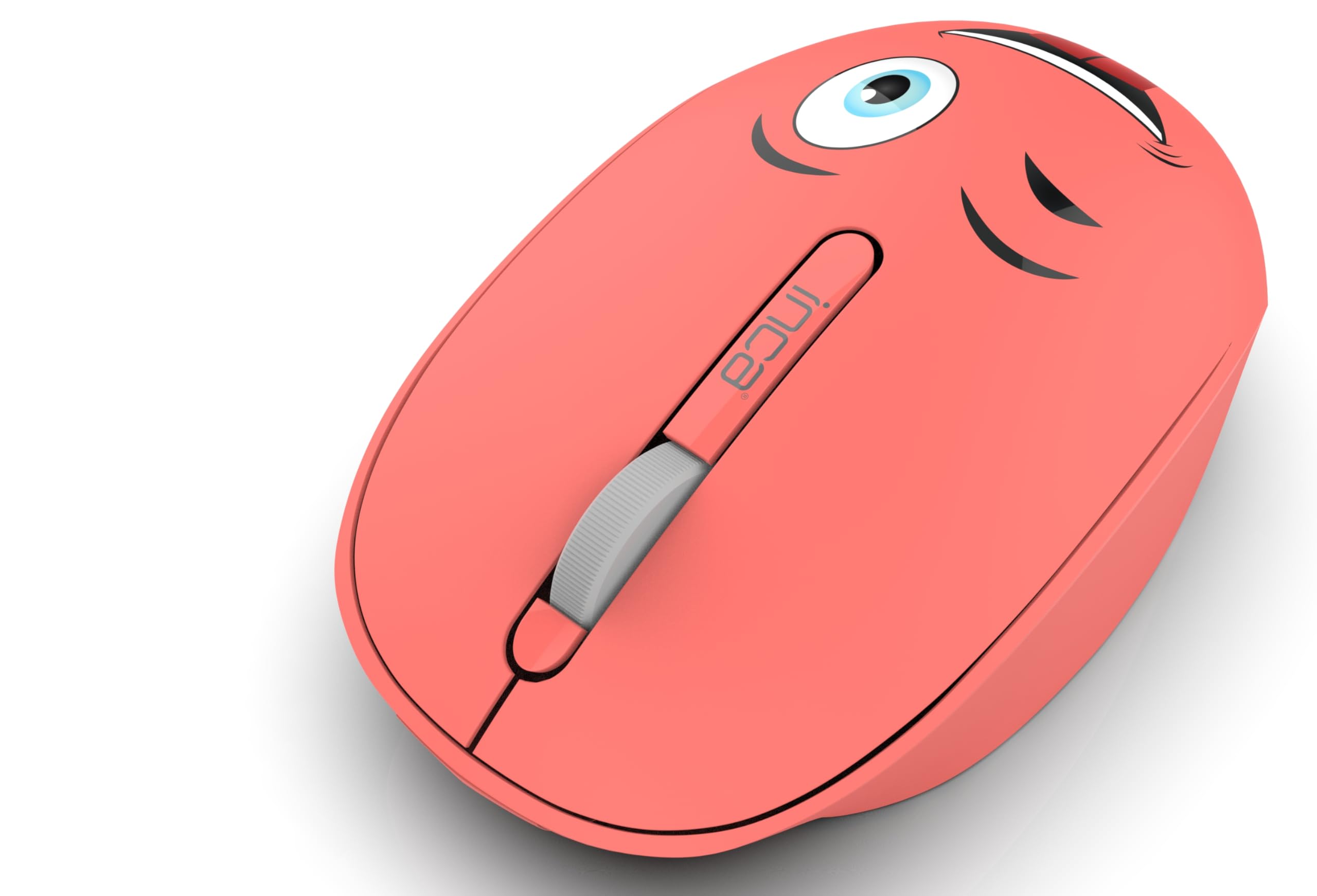 INCA Weeny IWM-245T DESİNG 3D WİRELESS TURUNCU MOUSE,Sevimli Emoji Karakterli,2.4 GHz Nano USB,Ergonomik Zarif Kullanım Şekli, Konforlu Dokunuş Hissi,1200 Dpi, 10M Çekim Mesafesi,Uyku Modu