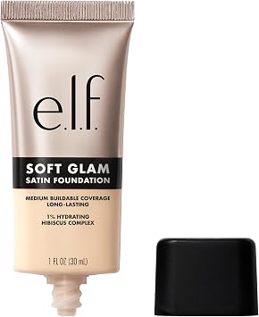 e.l.f. Soft Glam Foundation, Medium Coverage, Long-Lasting & Buildable Foundation For A Smooth, Satin Finish, Vegan & Cruelty-Free, 11 Fair Neutral