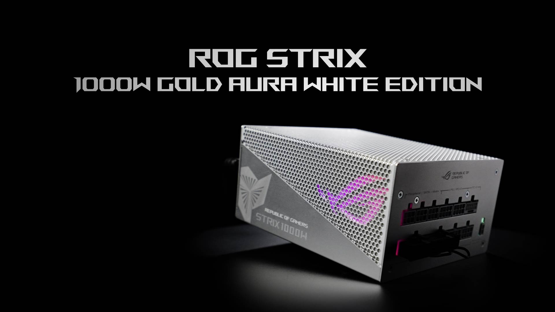 Alimentatore PC Gaming ASUS ROG Strix 1000W - Modulare, 80 Plus Titanium, PCIe 5.0 - Foto 6