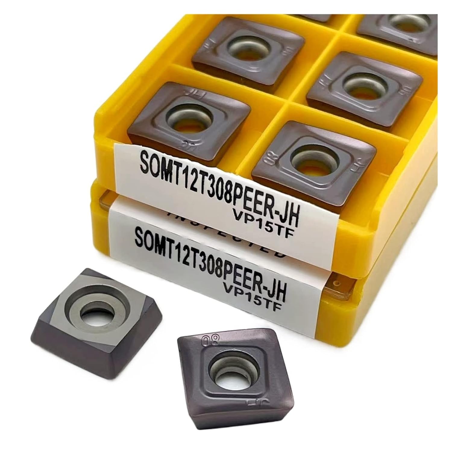 Indexable Carbide Lathe Tool 10Pcs Carbide Insert SOMT12T308 JH Metal Tool CNC Parts Cutting Turning