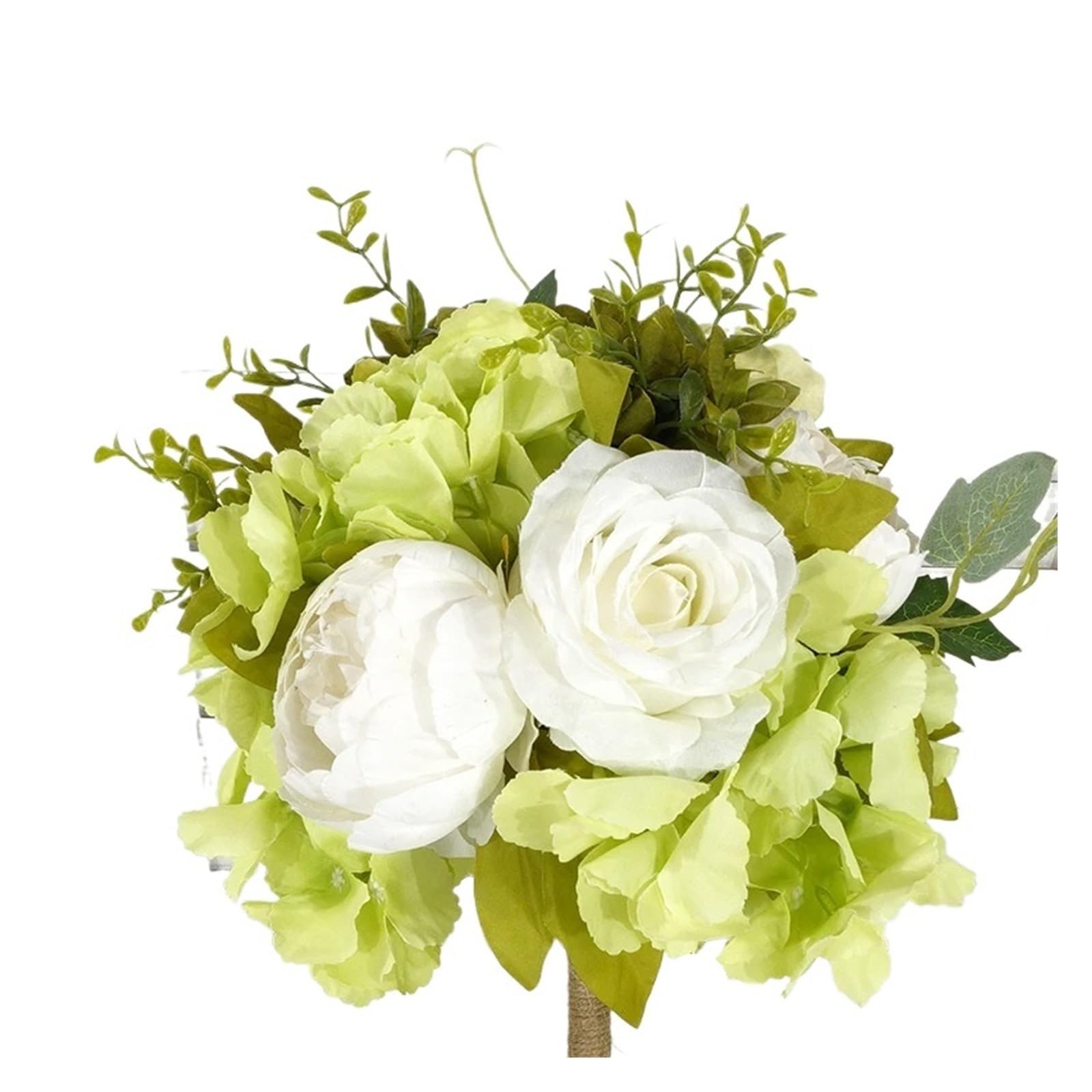 Casetlong 1pc Bouquet Artificial Flowers Home Decoration Wedding Party Event Scene Layout(Light green)