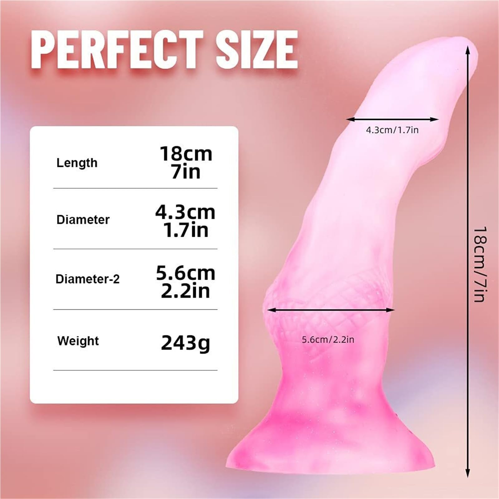 Animal Wolf Gode Pénis Anal 18CM Silicone Avec Ventouse Butt Plug Petit Réplique Sex Toy For Femme Masturbation