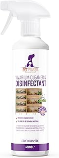 Vivarium Cleaner & Disinfectant 500ml - Safe Natural Formula for Reptile Habitats - Odour Eliminator & Bacteria Fighter