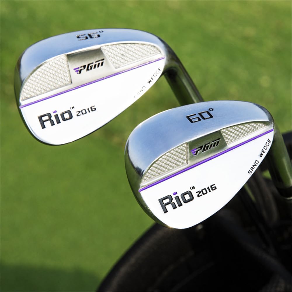 Golf Sand Wedge 56/60 Degree Club Wedge avec Arbre en Acier Chipper Clubs pour Adultes Hommes Femmes Contrôle de Distance Facile Sports et Plein air