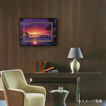 Amazon.co.jp: 絵画 ラッセン ビッグアート「アンバー ドーン（Mサイズ