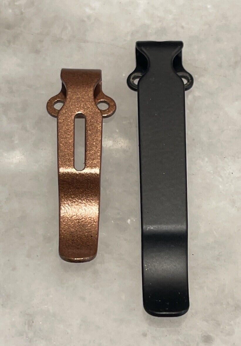 Copper Steel Pocket Clip For Streamlight Wedge 88810 88811 XT 88812 Flashlight
