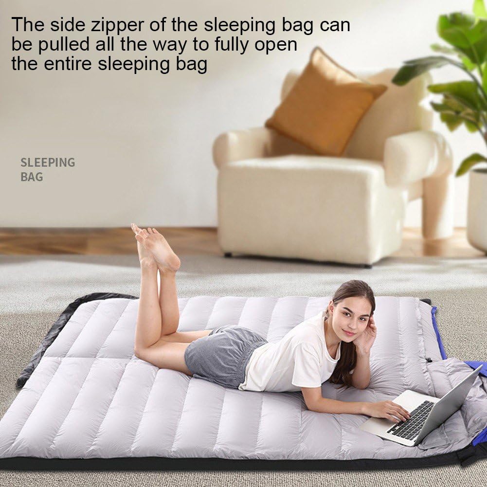 Saco De Dormir para Exteriores, Cálido, Impermeable, para Invierno, Camping, Viajes, Senderismo, Accesorios