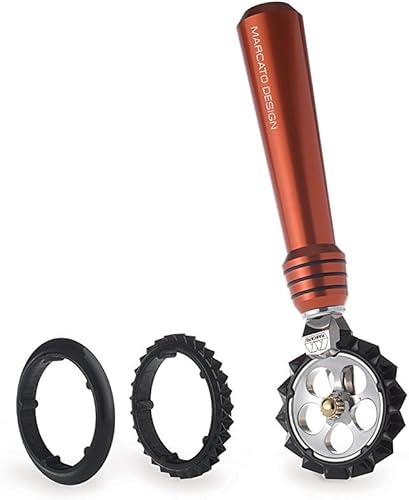 MARCATO Crimpadora cortador de 3 ruedas, rojo