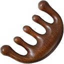 ETONEX ENTERPRISE Wooden Scalp Massager for Hair Growth Wood Head Scalp Massage Comb Tool Hair Massager Wooden Wide Tooth Comb Hair Massager for Hair Growth Head Messages for Scalp gallery image