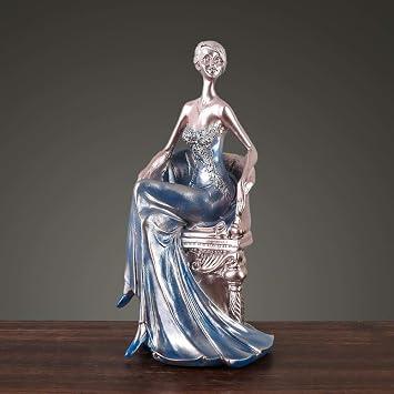 Sculpture Statue Sculpture Ornaments Sculptures European Modern Creative Elegant Girl Character Art Sculpture Dancing Girl Statue Resin Crafts Decorations For Home