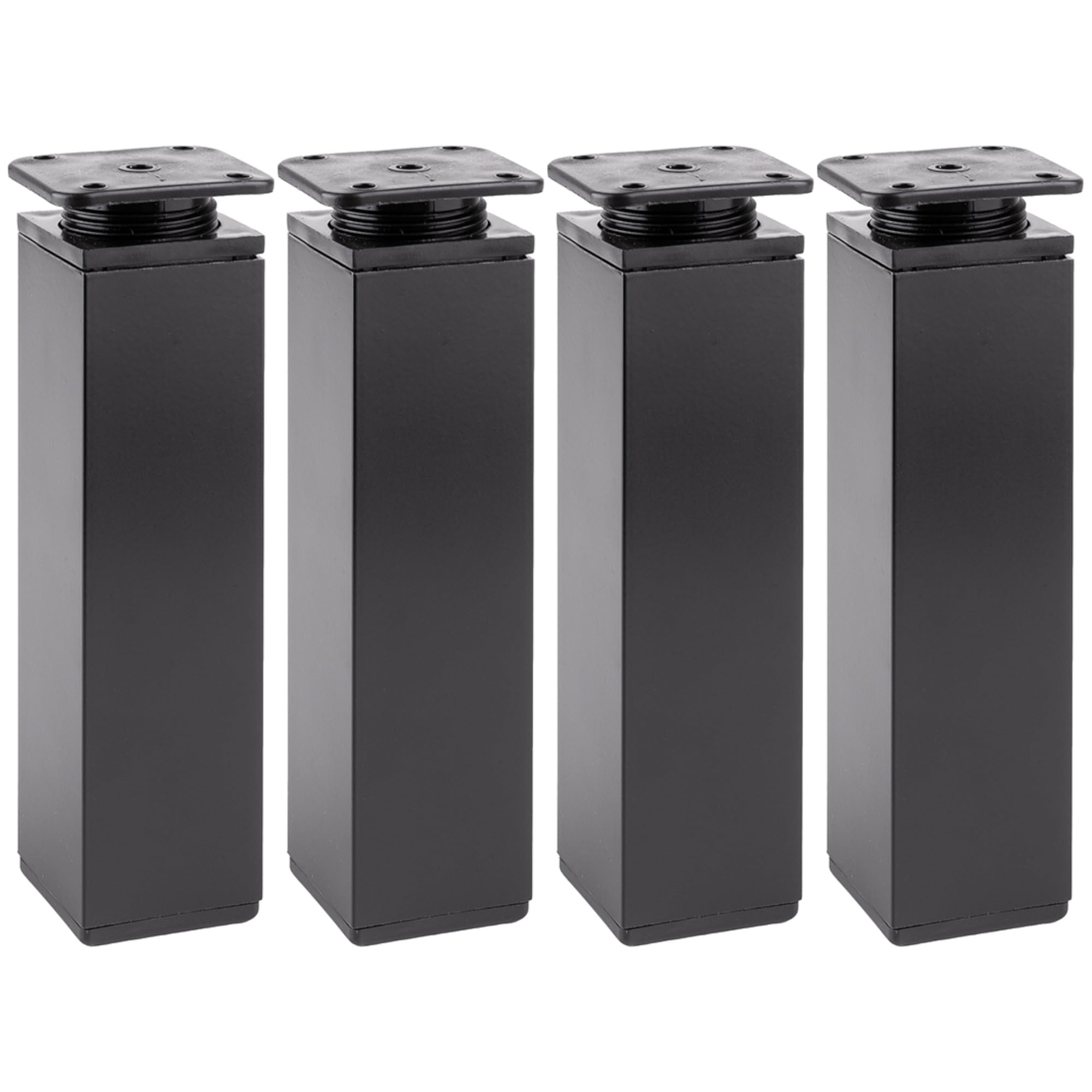 Pied de meuble pour canapé et cuisine en aluminium noir pour votre salon