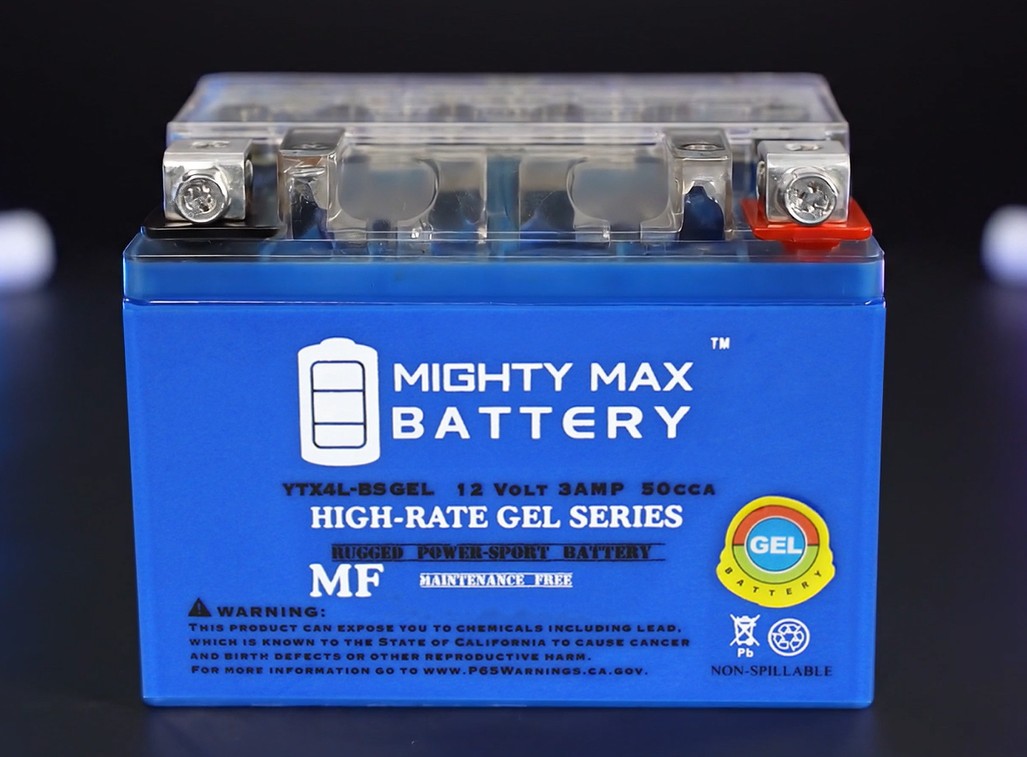 Amazon.com: Mighty Max Battery YTX4L-BS GEL Battery Replacement