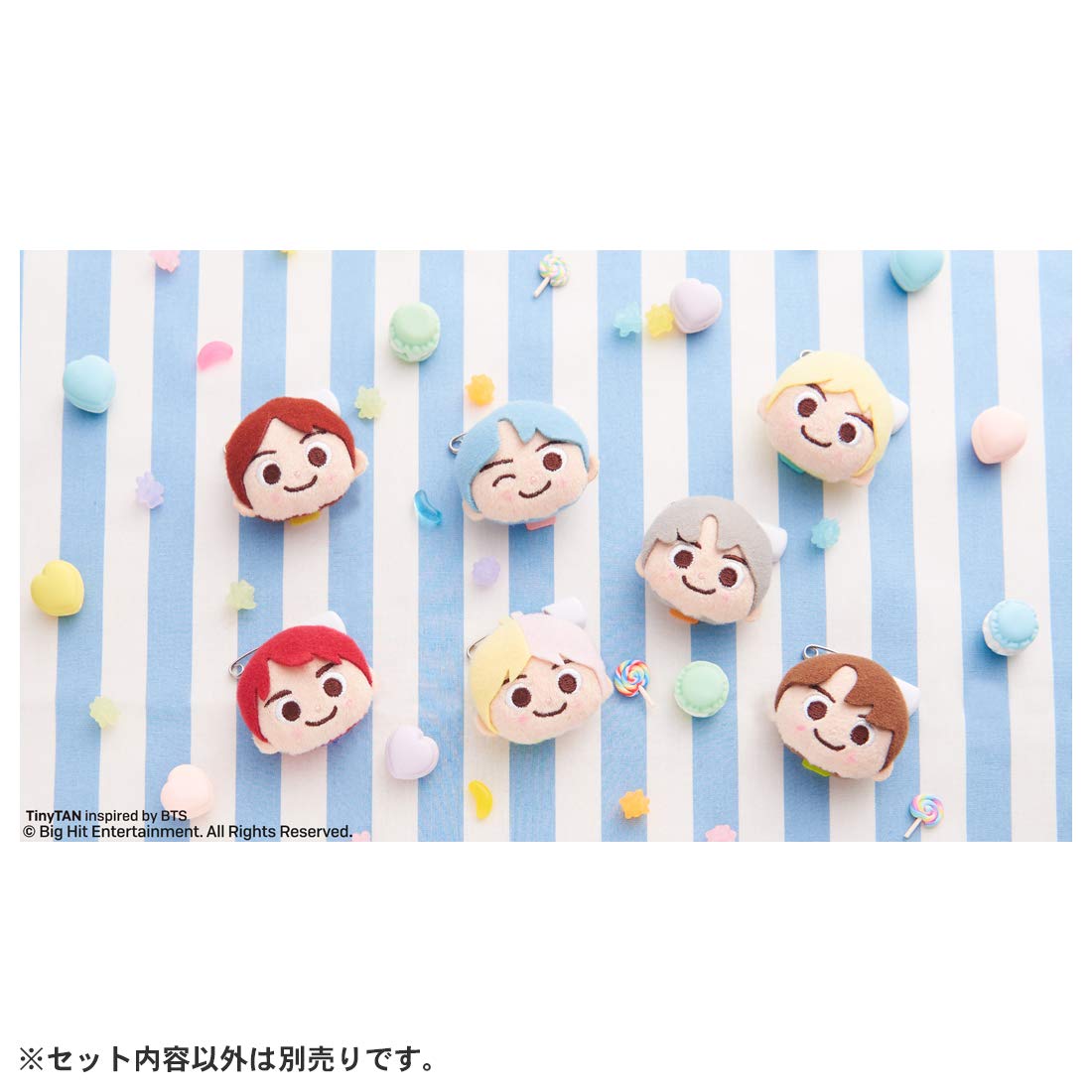 Amazon | TinyTAN ぬいぐるみバッジ j-hope 高さ約5cm | バッジ | おもちゃ
