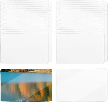 100 Pcs 3x5 Index Card Laminating Pouches, 5mil Thermal