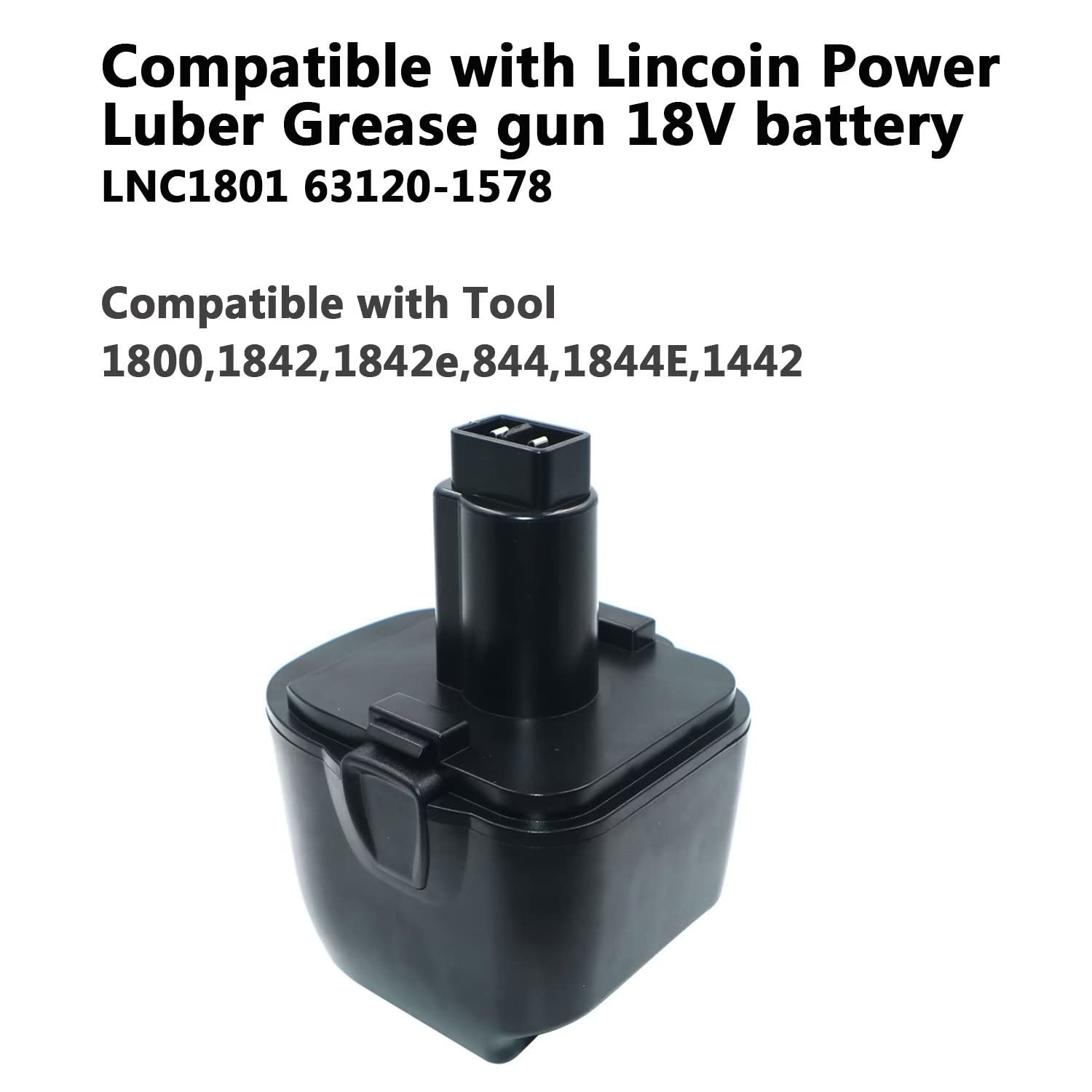 H-ANT 18V Battery 2000mAh Replacement Compatible With Lincoln