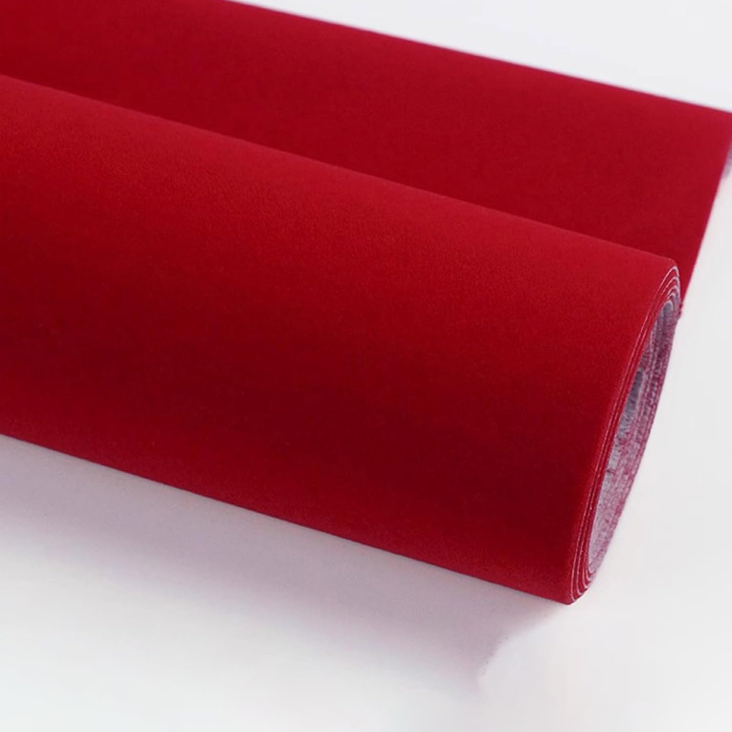 Self Adhesive Velvet Flock Roll Flocking Liner for for Jewelry Drawer Art Crafts DIY Project Drawer Velvet Liner 19x59in(Size:50x150cm,Color:Dark Green)