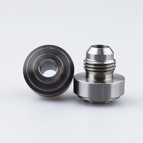 Miniatura 2 de AC PERFORMANCE 6AN - Soldadura macho de acero AN6-6 AN (916-18), accesorio de tanque de combustible soldable, natural, paquete de 2