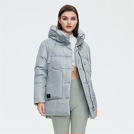 mint green puffer jacket
