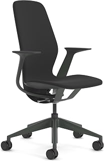 Steelcase SILQ Silla con Respaldo de mirlo/mirlo y Funda Negra