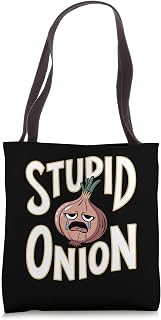 Stupid Onion - Funny Chef Cook Tote Bag