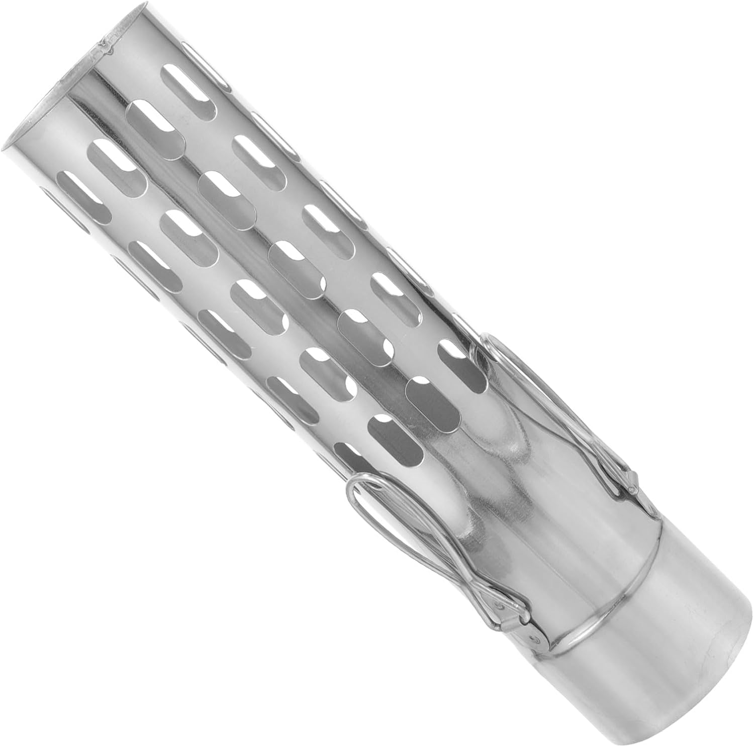 Cabilock Stainless Steel Chimney Rain Cover with Spark Arrestor Screen, 2.36 Inch Flue Cap, Fireproof Vent Protector for Camping Stove and Fireplace Outdoor Use