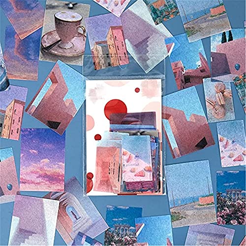 ZOYIEP Lot de 40 autocollants pour scrapbooking - Album photo - Pour journal intime, carnet de notes, bricolage, art et décoration (style 1) Cover