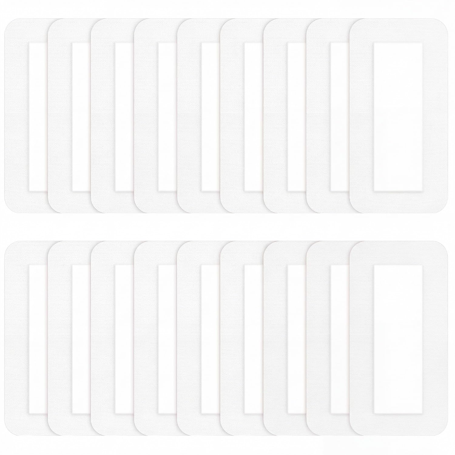 Nuanchu 15 Pcs Island Dressing 4x10 Bordered Gauze Adhesive Bandage — Amazon image 8