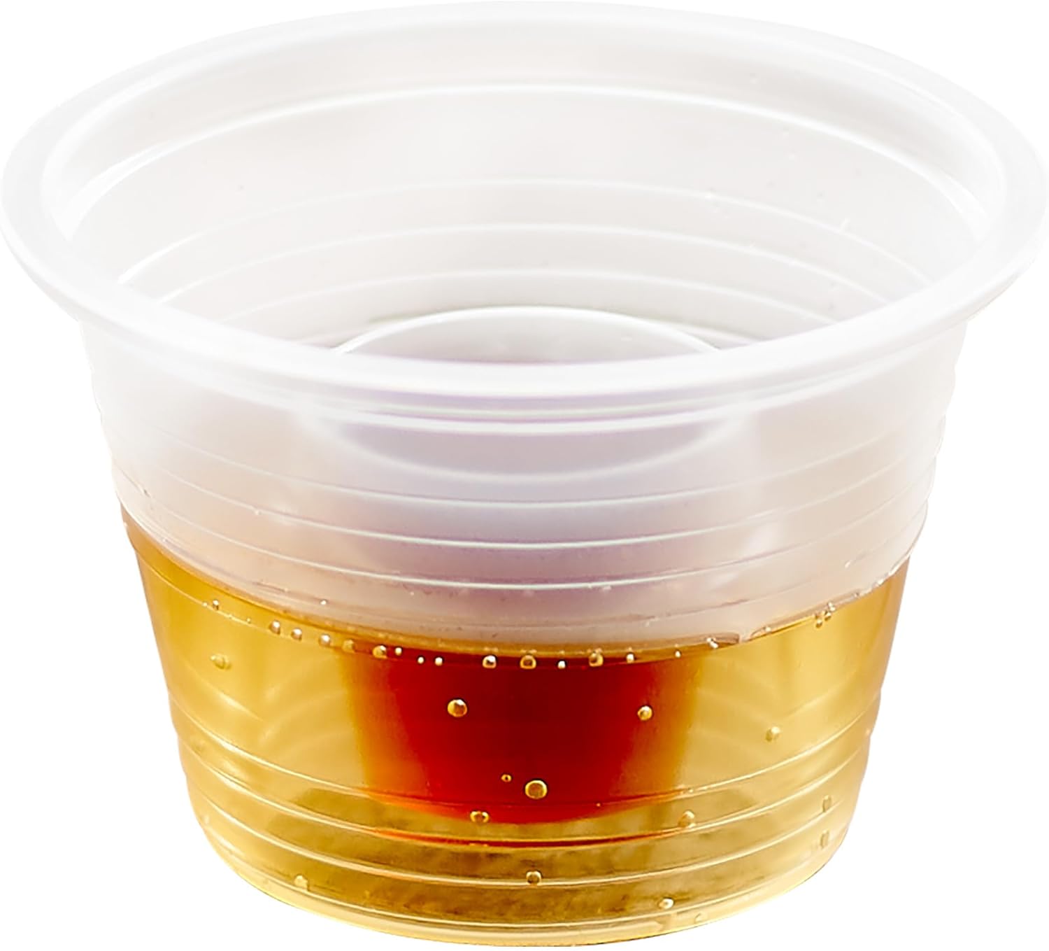 MATANA 300 Clear Plastic Bomb Shot Cups 3.75 oz - Reusable & Disposable Bomber Cups Jager Bomb Shot Glasses for Split Shots, Creative Cocktails - Christmas, Wedding, Parties
