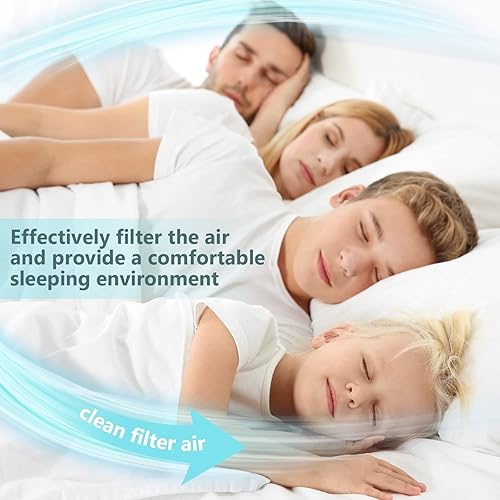Miniatura 5 de Tudomro 1 rollo de filtro de aire de 12 x 90 x 0.5 pulgadas, filtros de ventilación más para almohadillas de registro de aire acondicionado,