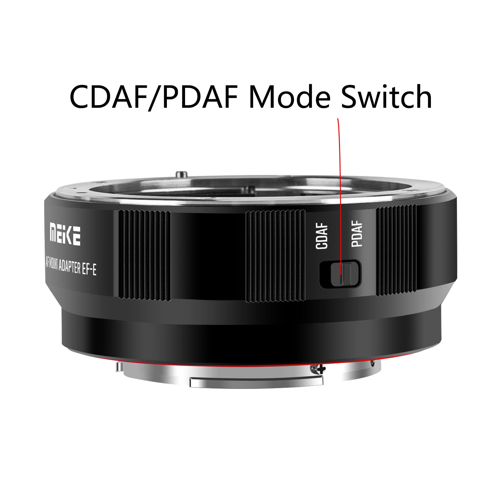 Meike MK-EFTE-B Adaptador de montaje automático para lentes Canon EF/EF-S a cámaras Sony E Mount A7SII A7 A6000 A6500 A7SIII A9
