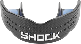 Shock Doctor Sports Mouth Guard, Breathable Low Profile Custom Fit, Basketball, Football, Lacrosse, Hockey & More