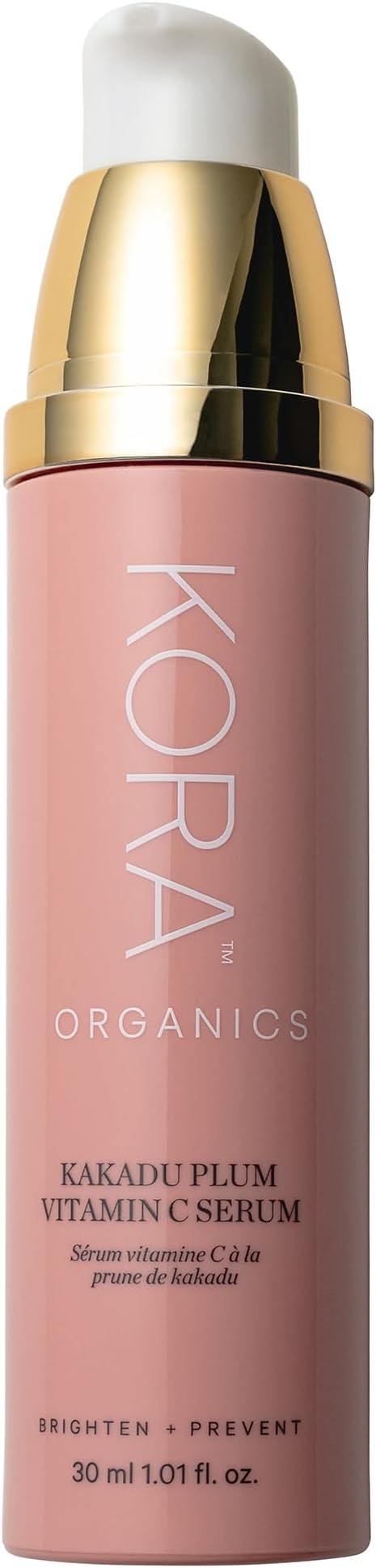 KORA Organics Kakadu Plum Vitamin C Serum, Antioxidant Rich Facial Serum with Hyaluronic Acid, Protect & Improve Skin Tone, Certified Organic, Cruelty Free, 1.01 fl oz