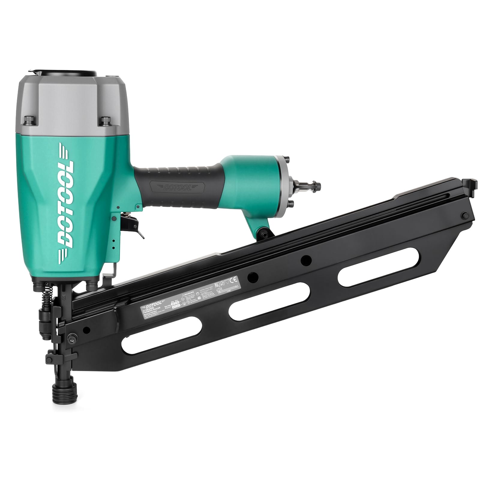 Framing Nailer, Framing Tool for 21 Degree 2-Inch to 3-1/2-Inch Plastic Collated Nails,Professional Pneumatic Nailer for Flooring, Roof Decking