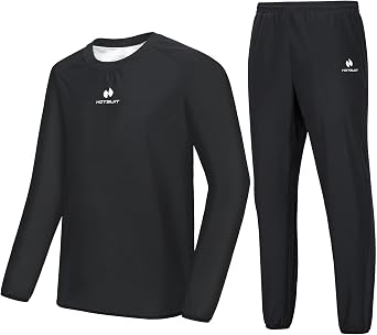 HOTSUIT Men Sauna Suit Sweat Suits Durable Gym Exercise Workout Jacket