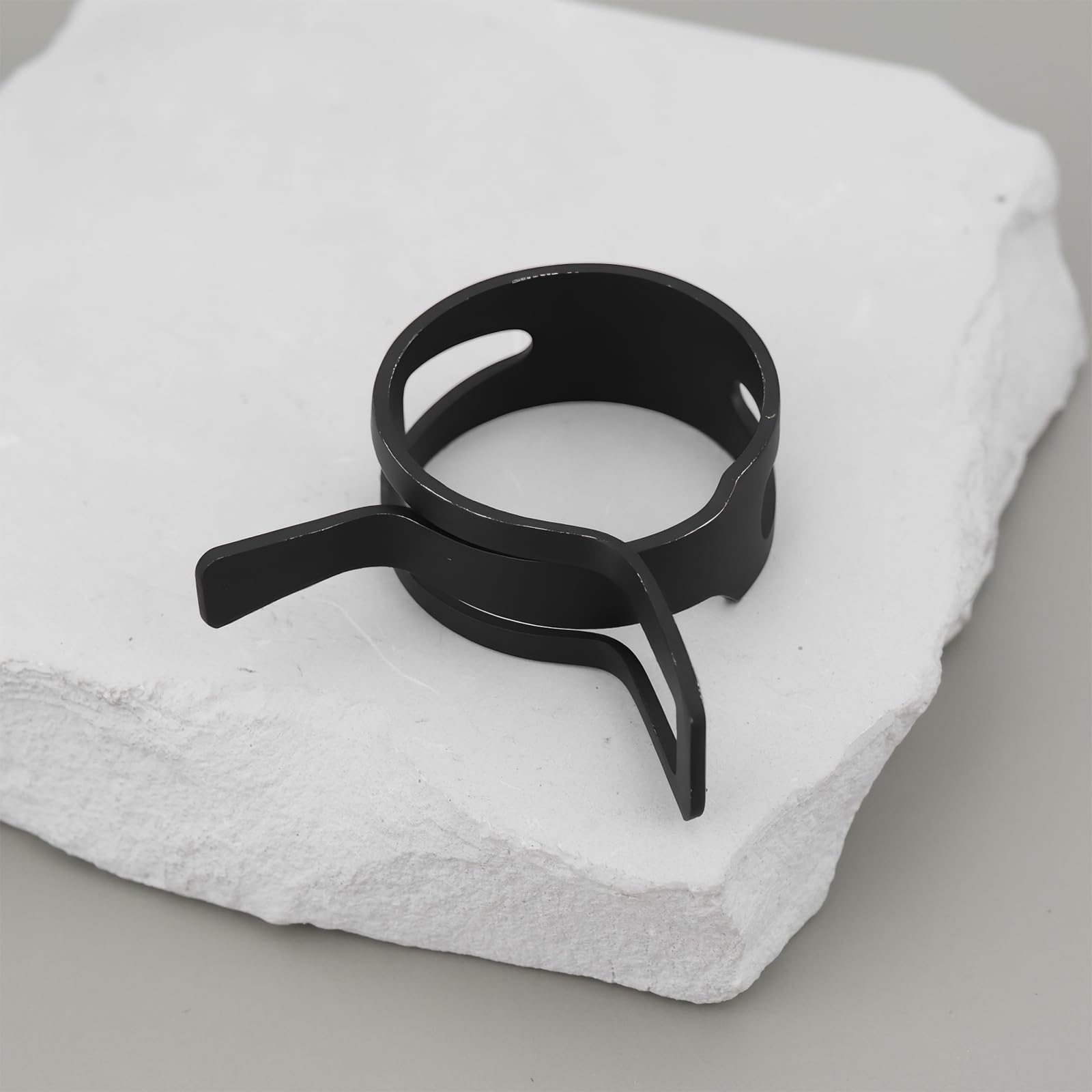10 Stücke 25mm Schlauchschelle Federband für Schlauch 25x12x1,2mm Schwarz