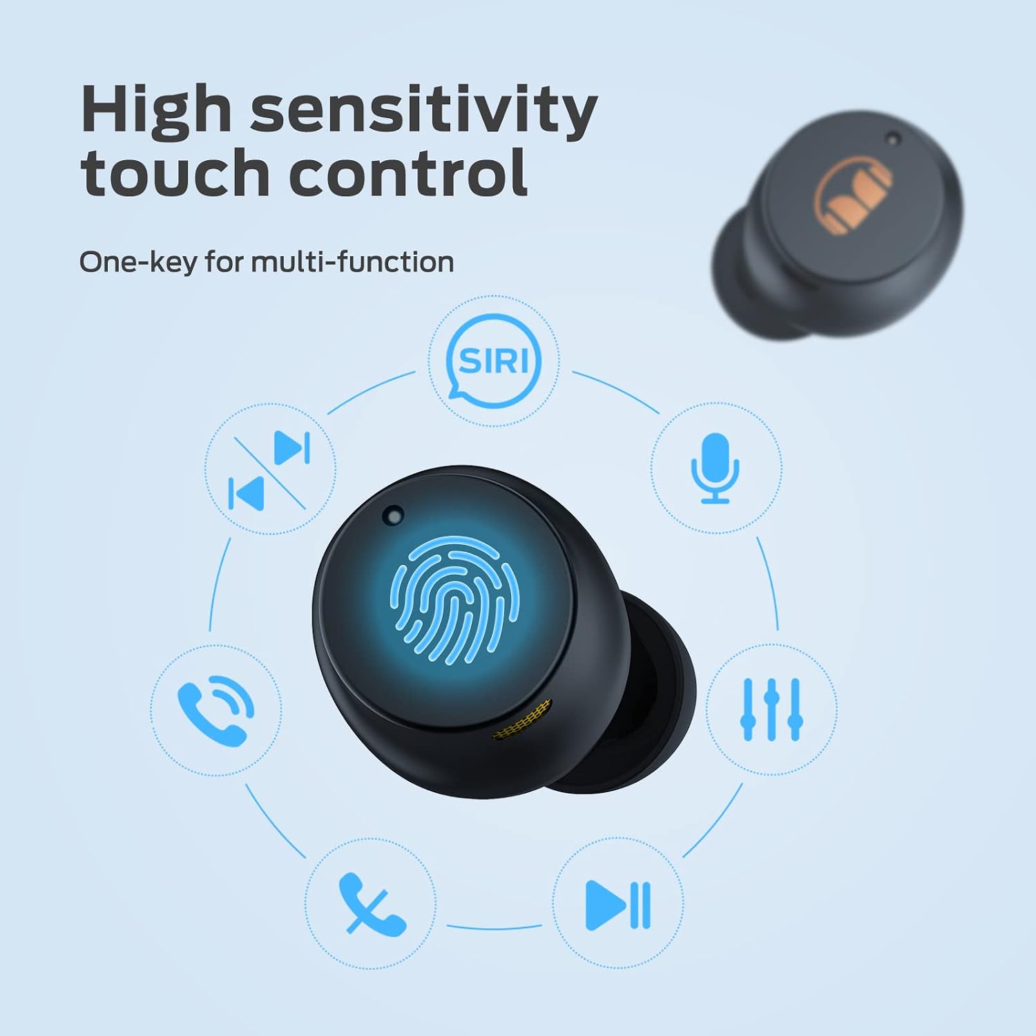 High Sensitivity Touch Control Diagram