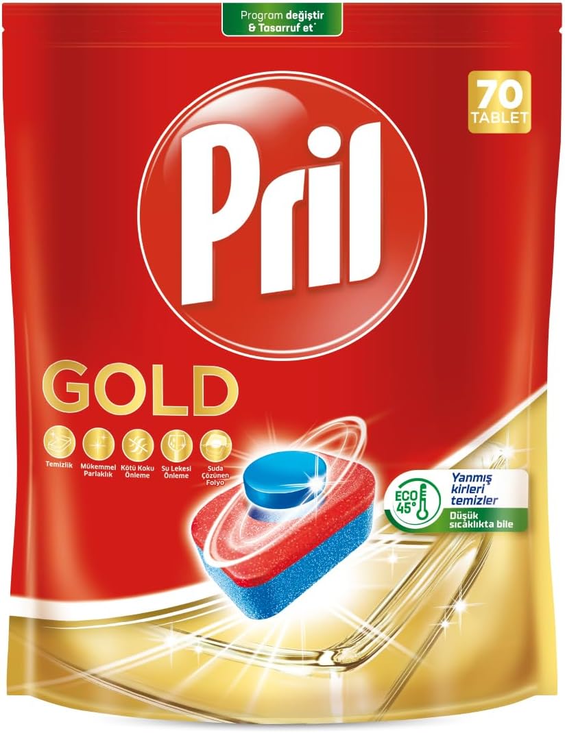 Gold Automatic Dishwashing Tablets 70 Tablets