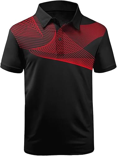 ZITY Polo de golf para hombre, camiseta deportiva de manga corta para tenis