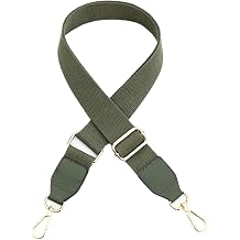 Purse Straps Replacement Crossbody 2pcs Purse Strap Bag Strap for Cross Body O Bag Belt Accessories DIY Women Shoulder Bag Handles Handbag Straps for BagNO.1060Green,Silver