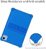 Funda para Honor Pad X9a de 11.5 Pulgadas, BOVUGAC Silicona Suave Ajustable con Soporte Antichoque Amigable para Niños para Honor Pad X9a (Azul) 5