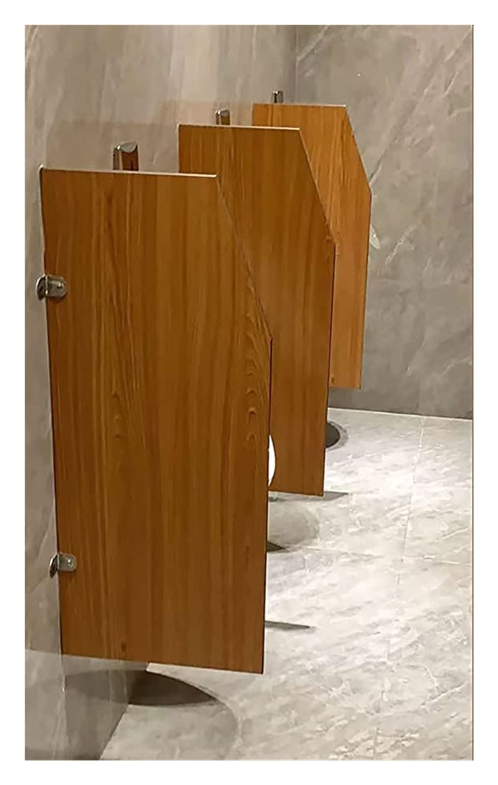 Partición de orinal para hombres de 48x120cm para pared de hotel