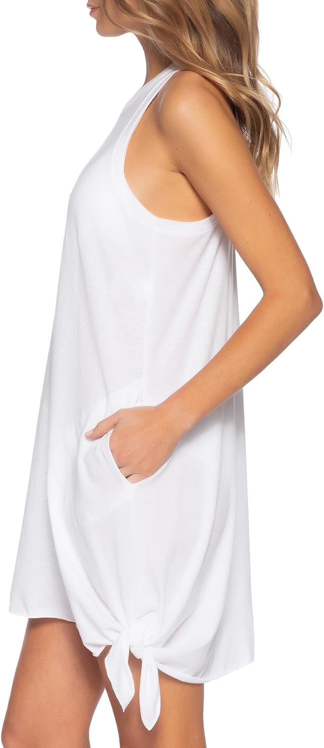 Becca Women's Beach Date Dress, High Neck, Beach Cover Ups for Women