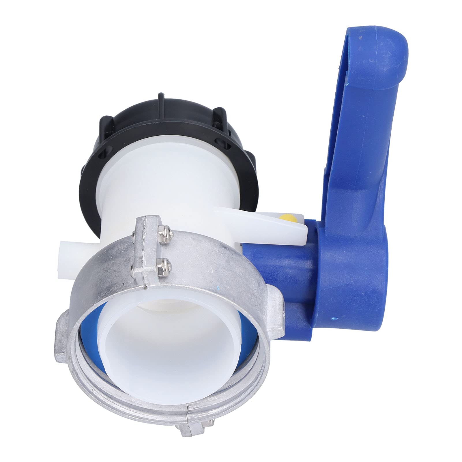 Butterfly Valve Tap, IBC Tank Adapter Adapter Outlet Control Connecteur Remplacement DN50 pour Le réservoir IBC, Barreaux Chimiques