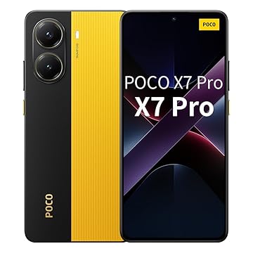 Smartphone Xiaomi Poco X7 Pro 5G NFC 8GB RAM 256GB ROM Amarelo