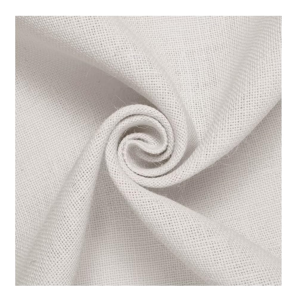 SRP Craft Laminated ColourJute Fabric Used for Making Jute Bags, Art & Craft, Home Décor,Perfect Decoration for Wedding,Event, Gardening, Gift Wrapping.– Width 50 inch (5 Meter, White) (B0CMV5HWGP) Amazon Price History, Amazon Price Tracker